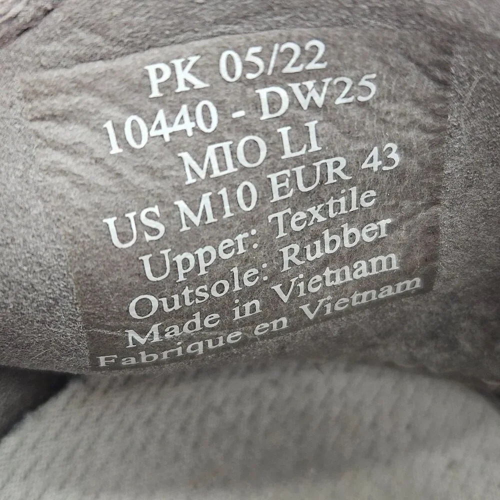 Olukai Mio Li Mens 10 Mist Grey & Poi Everyday Athletic Shoes Comfort 10440-DW25